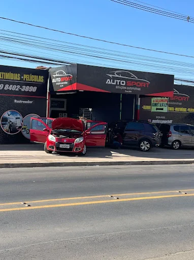 Fachada da loja Auto Sport em Vicente Pires